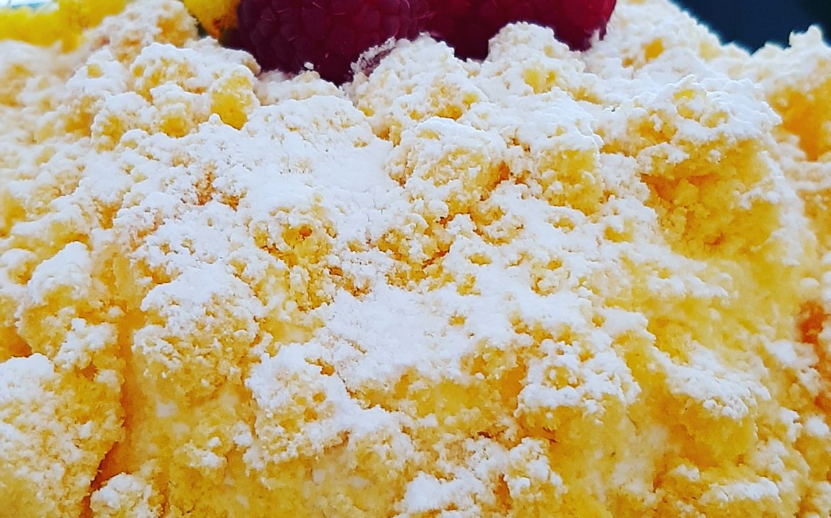 Mimosa cake for Women's day