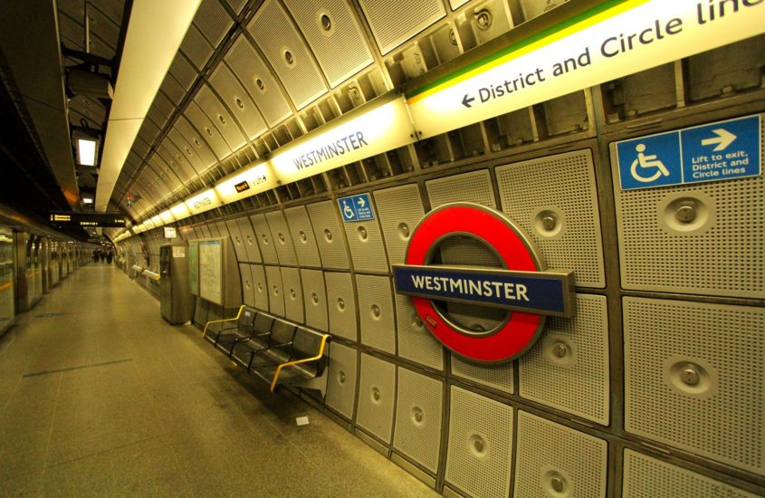 sordamaldestra on the London Underground